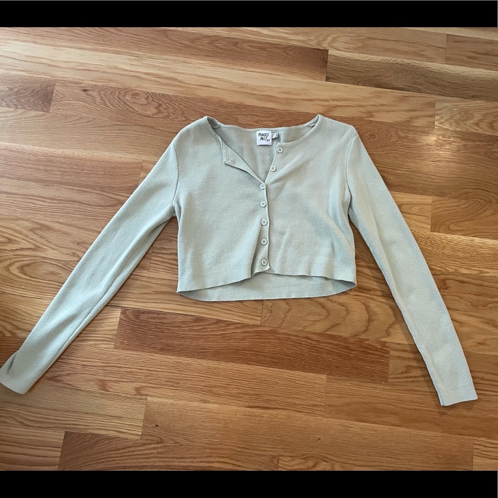 Princess Polly light green sweater